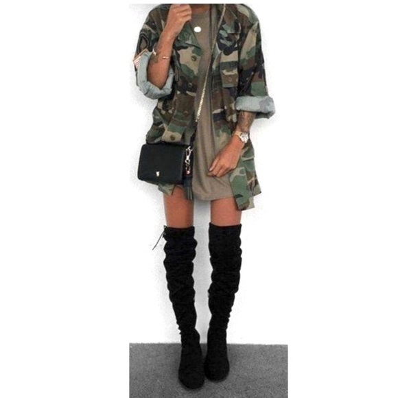 Vintage Camo Jacket Authentic Military Issued Field Jacket Unisex Camo Jacket - Picture 2 of 13